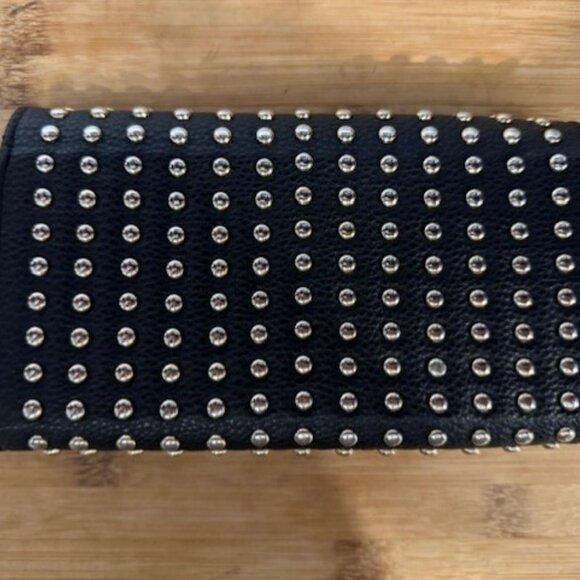 Studded Long Clutch Wallet - Coin Purse & Card Holder - Picture 12 of 16